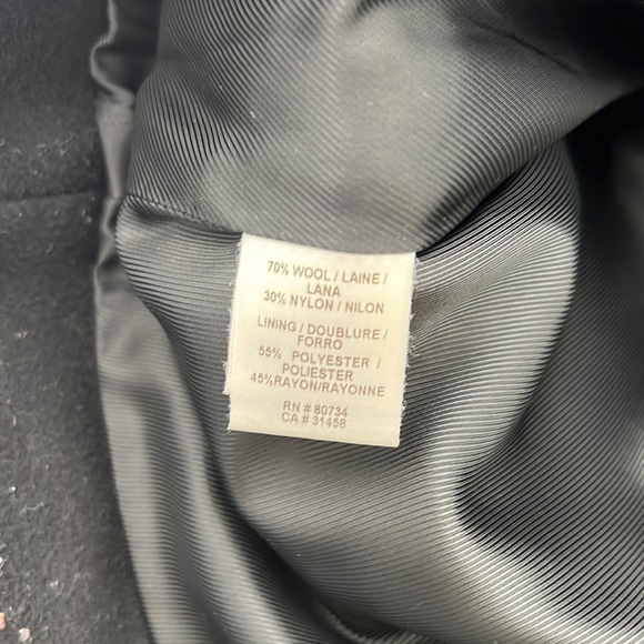 BCBG black wool jacket - Picture 4 of 4